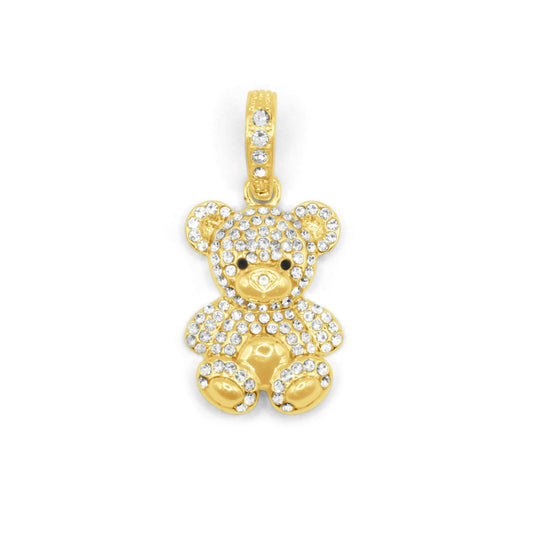 icy baby bear charm