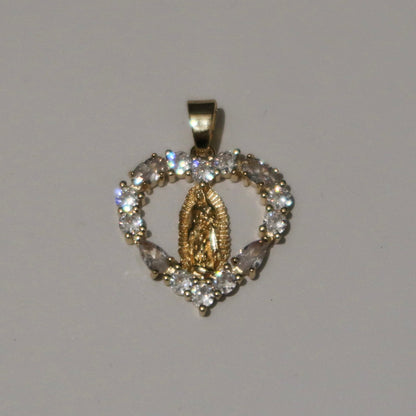 HEART OF GUADALUPE CHARM