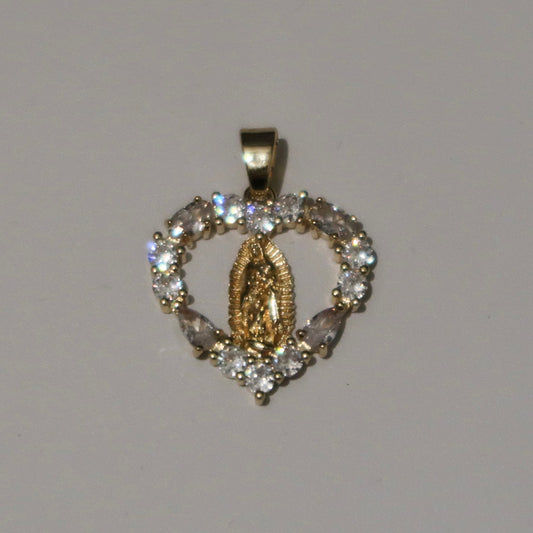 HEART OF GUADALUPE CHARM